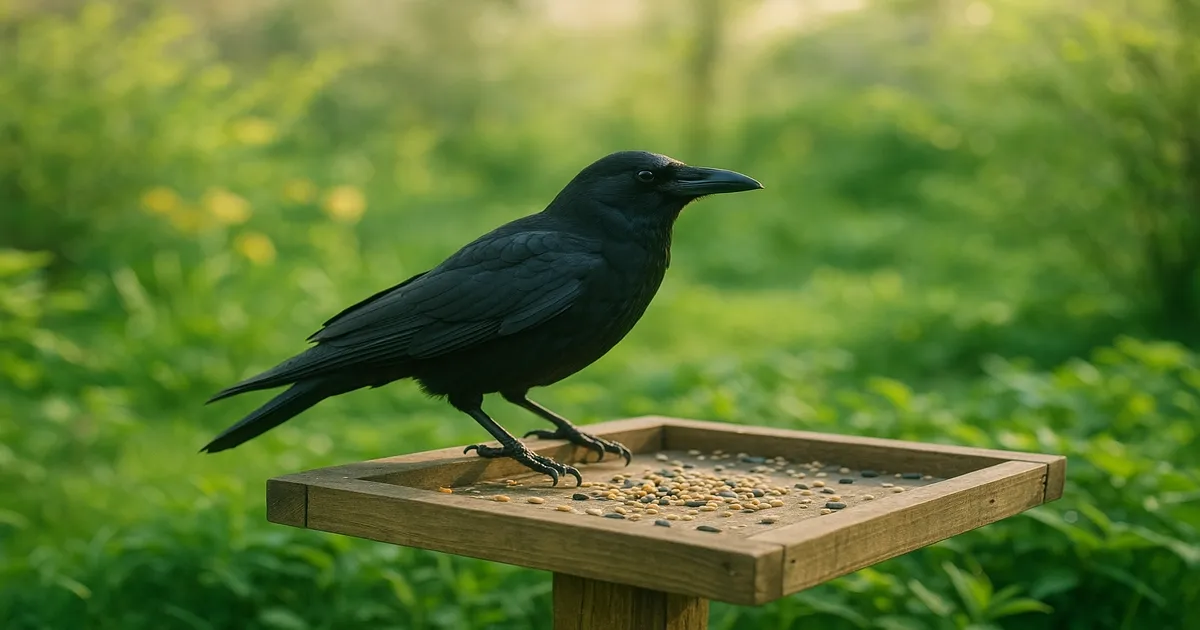 Best Bird Feeder for Crows: Setup, Food & Tips